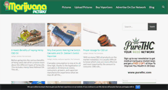Desktop Screenshot of marijuanapictures.com